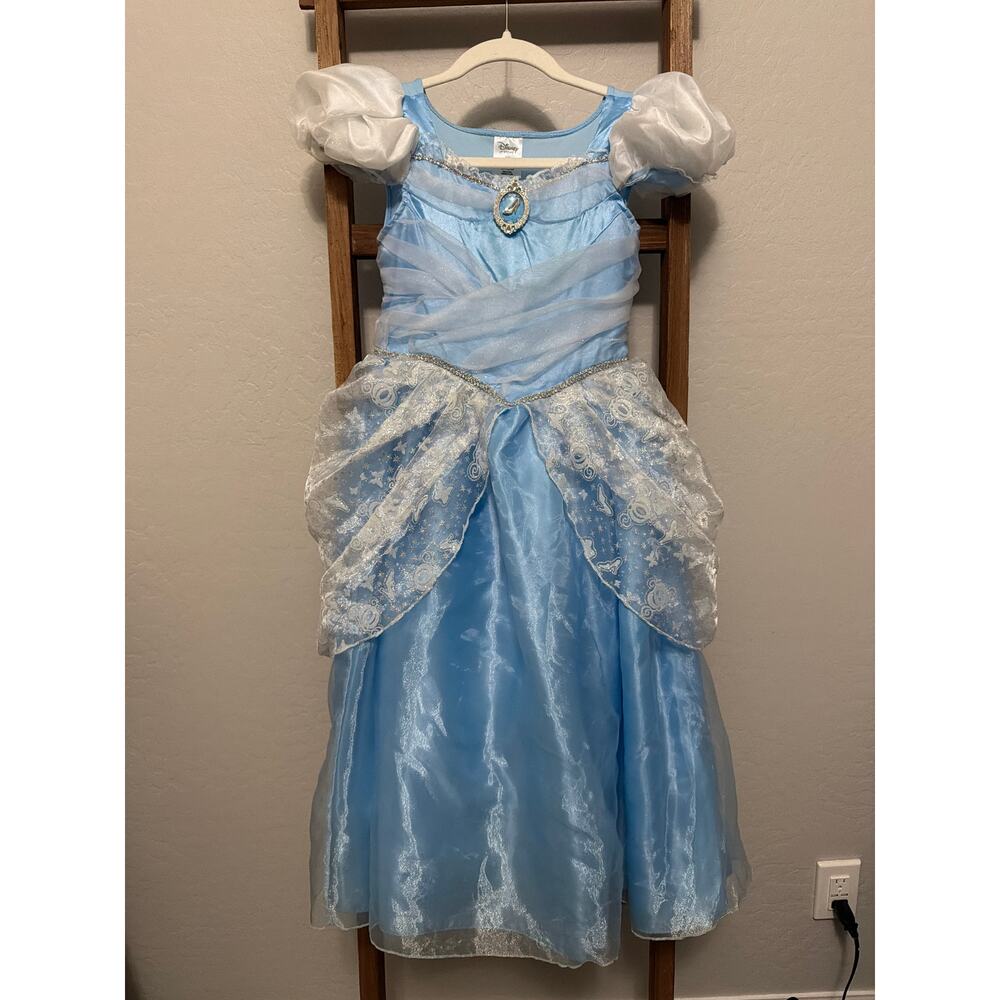 Disney Blue and White Kids Casual Dress